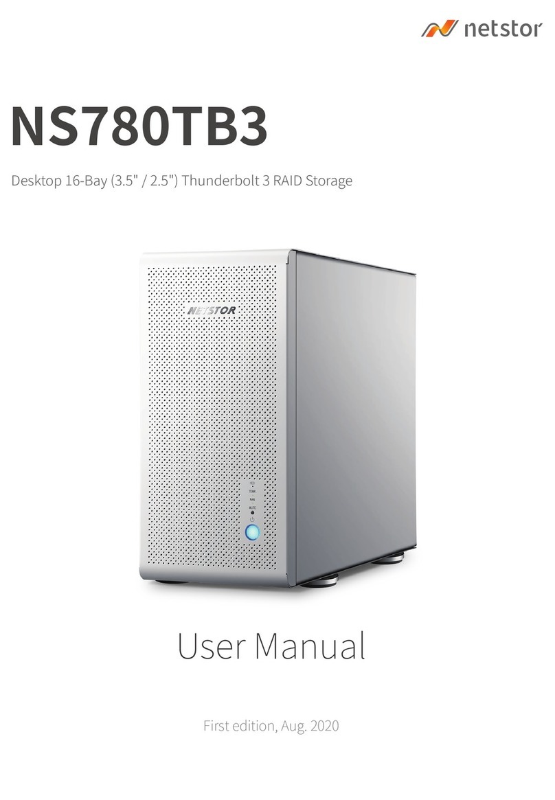 Netstor NS780TB3 User manual
