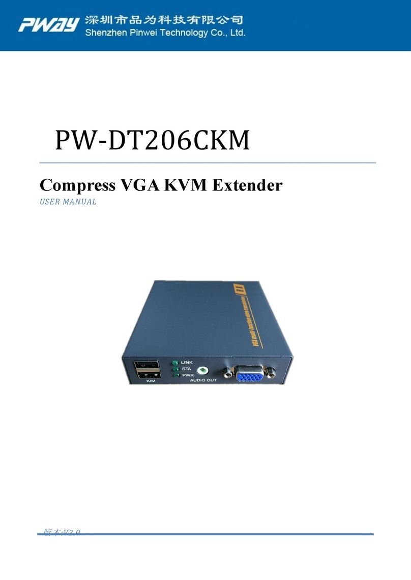 PWAY PW-DT206CKM user manual