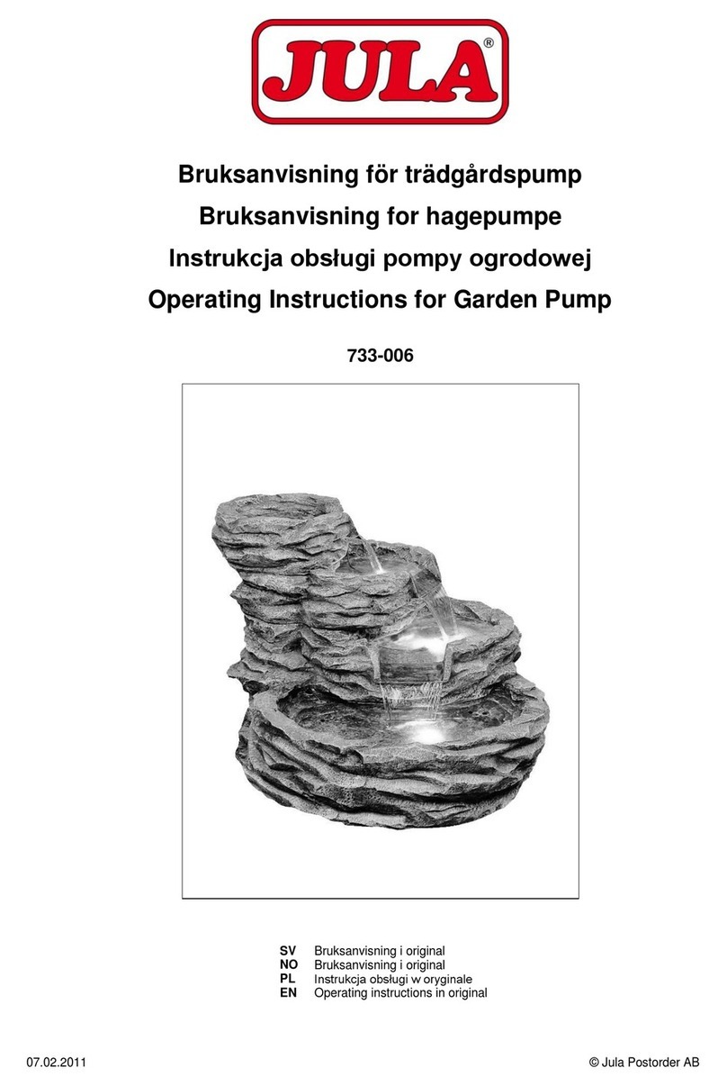 Jula 733-006 User manual