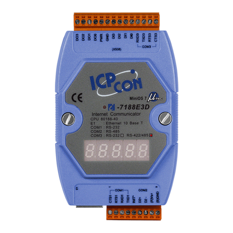 ICP DAS USA I-7188E3D-232 User manual