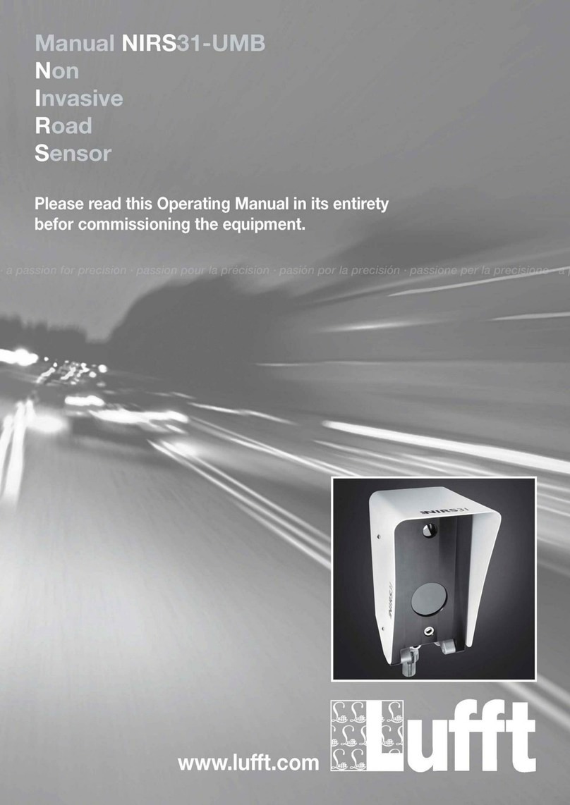 Lufft NIRS31-UMB User manual