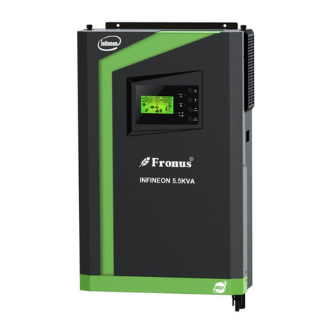 Fronus Infineon 3.5KVA user manual