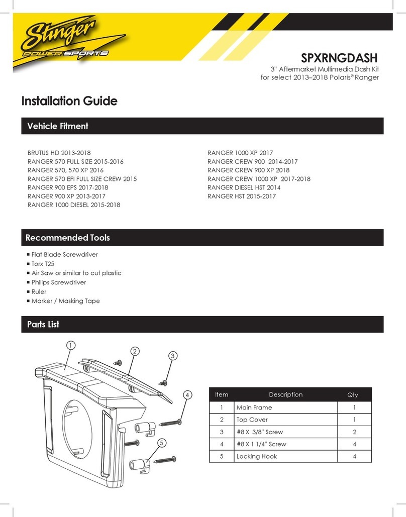 Stinger SPXRNGDASH installation guide