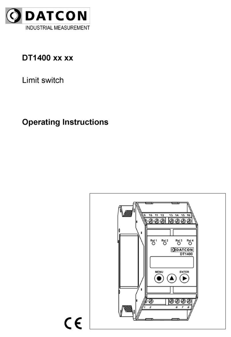 Datcon DT1400 Series User manual