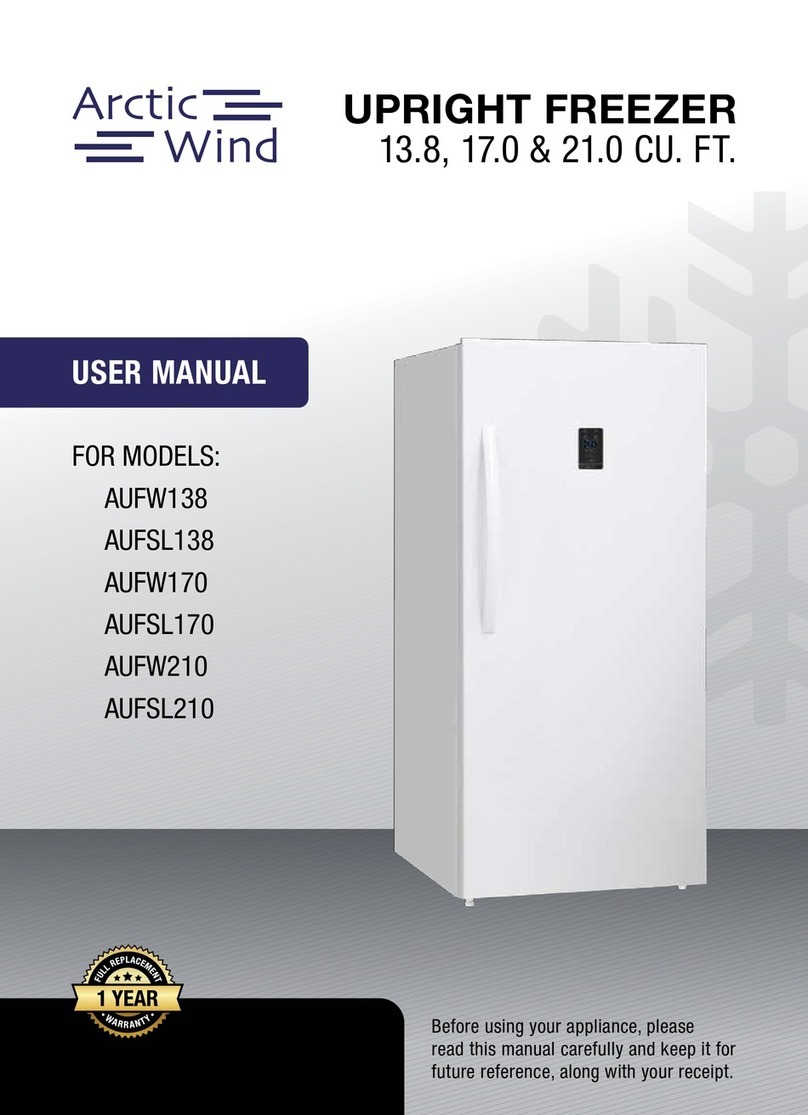 ARCTIC WIND AUFW138 user manual