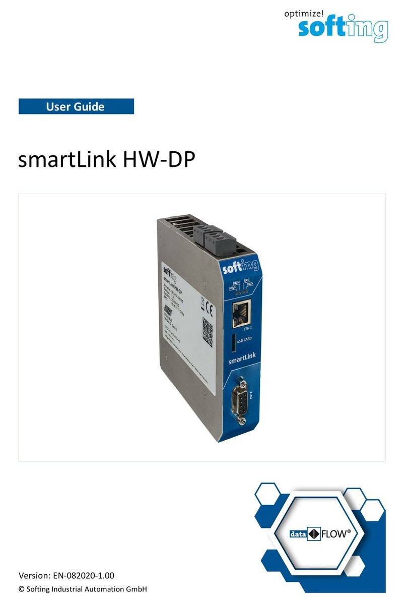 Softing smartLink HW-DP user guide