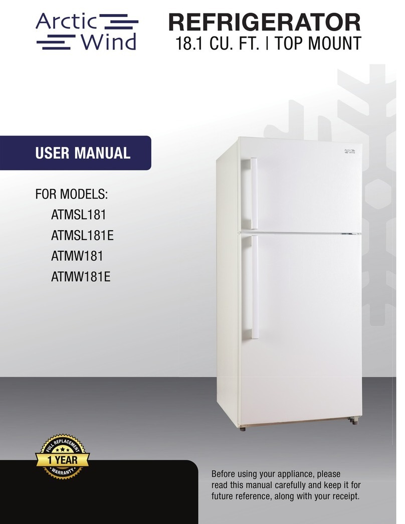 ARCTIC WIND ATMSL181 user manual