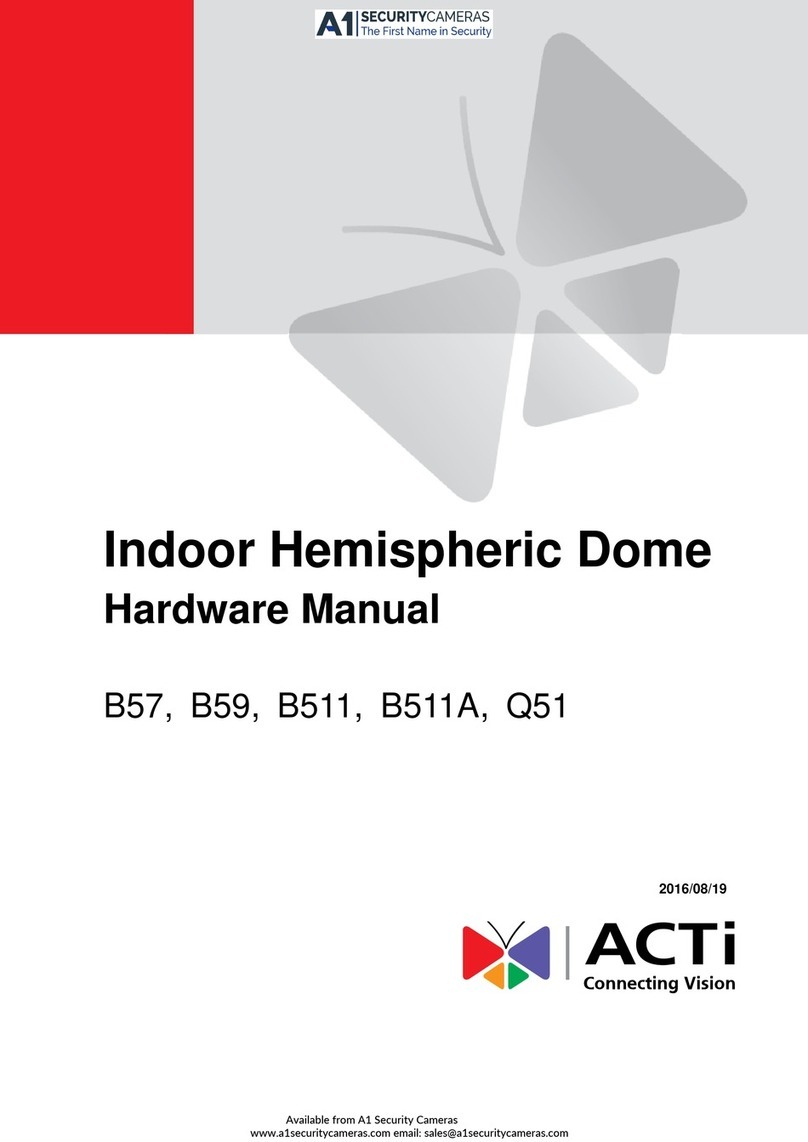 ACTi B57 Hardware manual