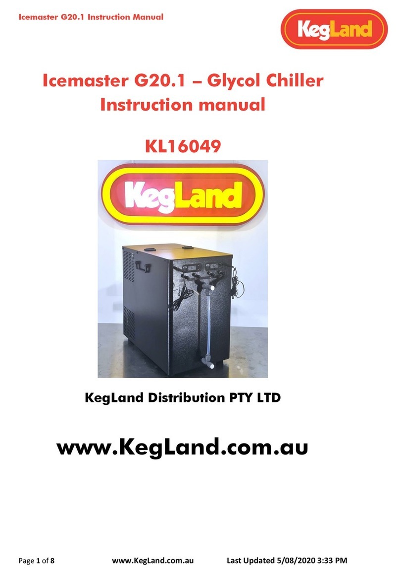 KegLand Icemaster G20.1 instruction manual
