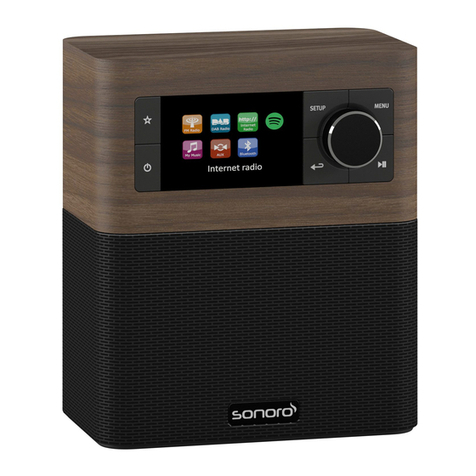 Sonoro STREAM operating manual