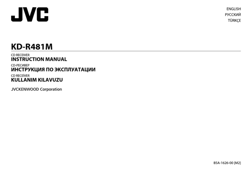 JVC KD-R481M User manual