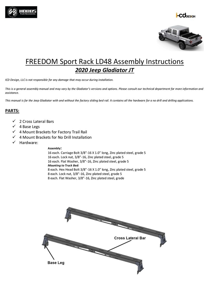 ICD DESIGN HOBBS FREEDOM LD48 Assembly instructions