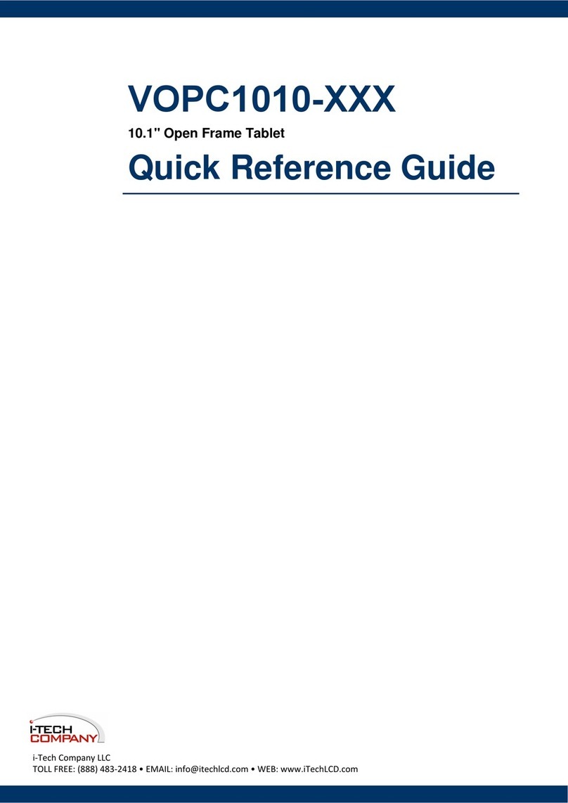 I-Tech VOPC1010 Series Quick reference guide