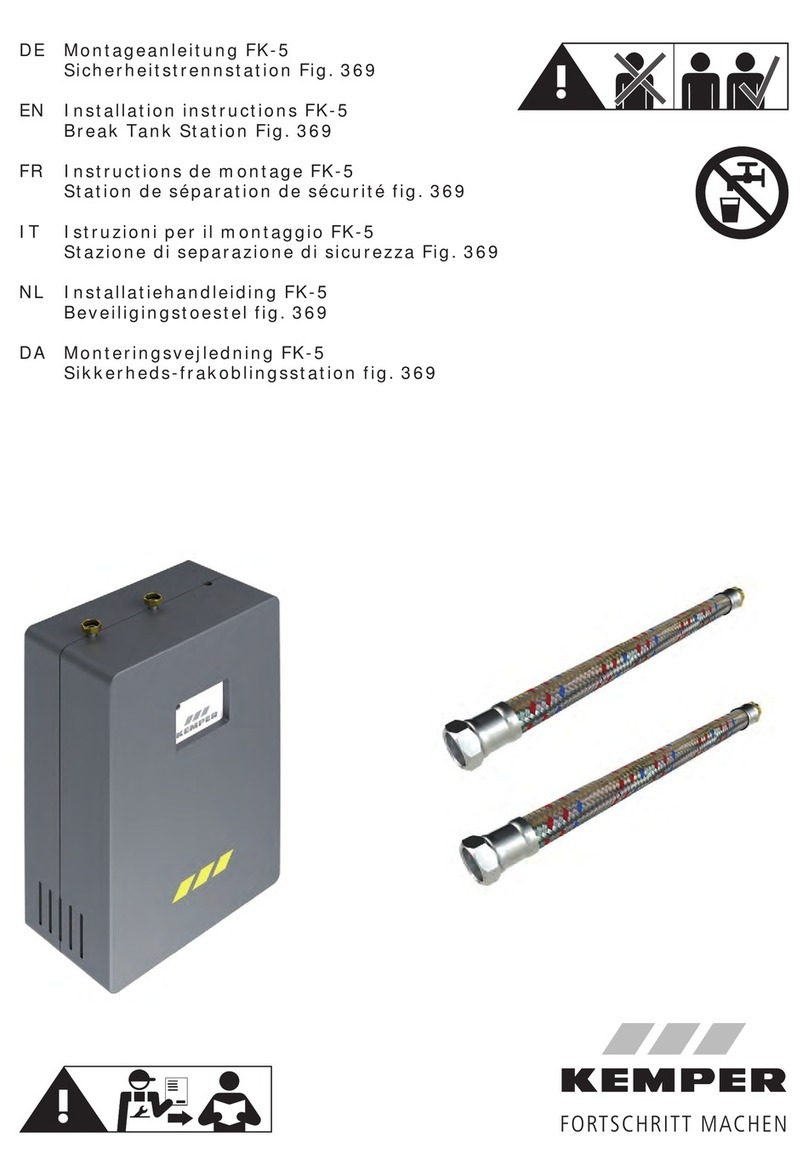 Kemper FK-5 installation instructions