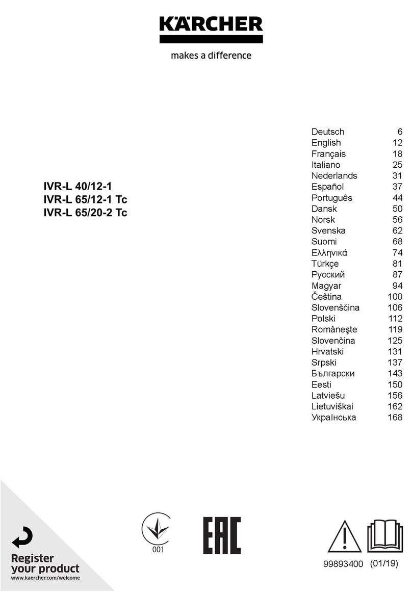 Kärcher IVR-L 40/12-1 User manual