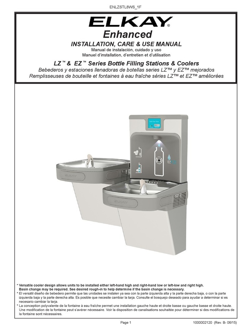 Elkay LZ Series Installation, care & use manual