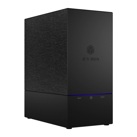 Icy Box IB-RD3621-C31 User manual