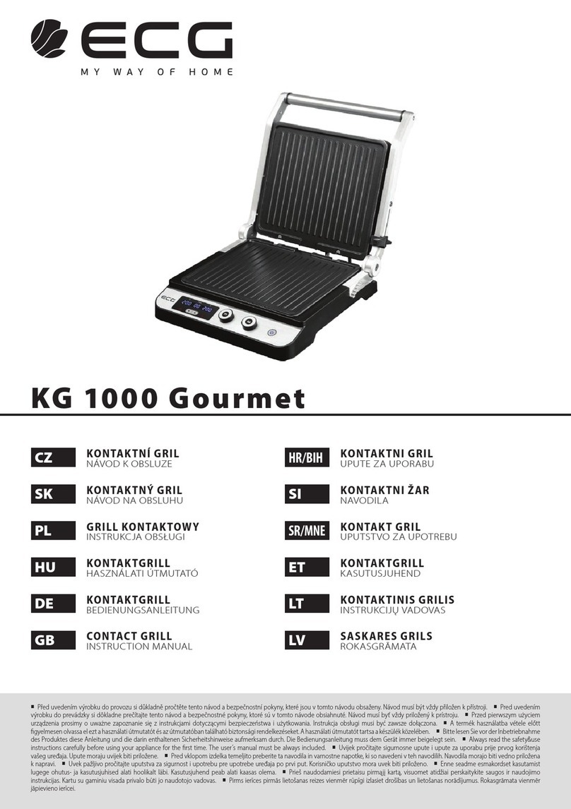 gourmetmaxx KG 1000 instruction manual gourmetmaxx KG 1000 instruction manual