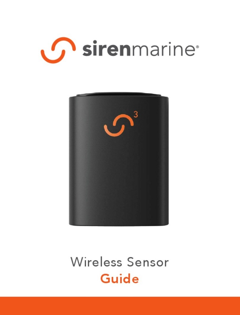 Siren Marine SM-WLS3-BATT Guide