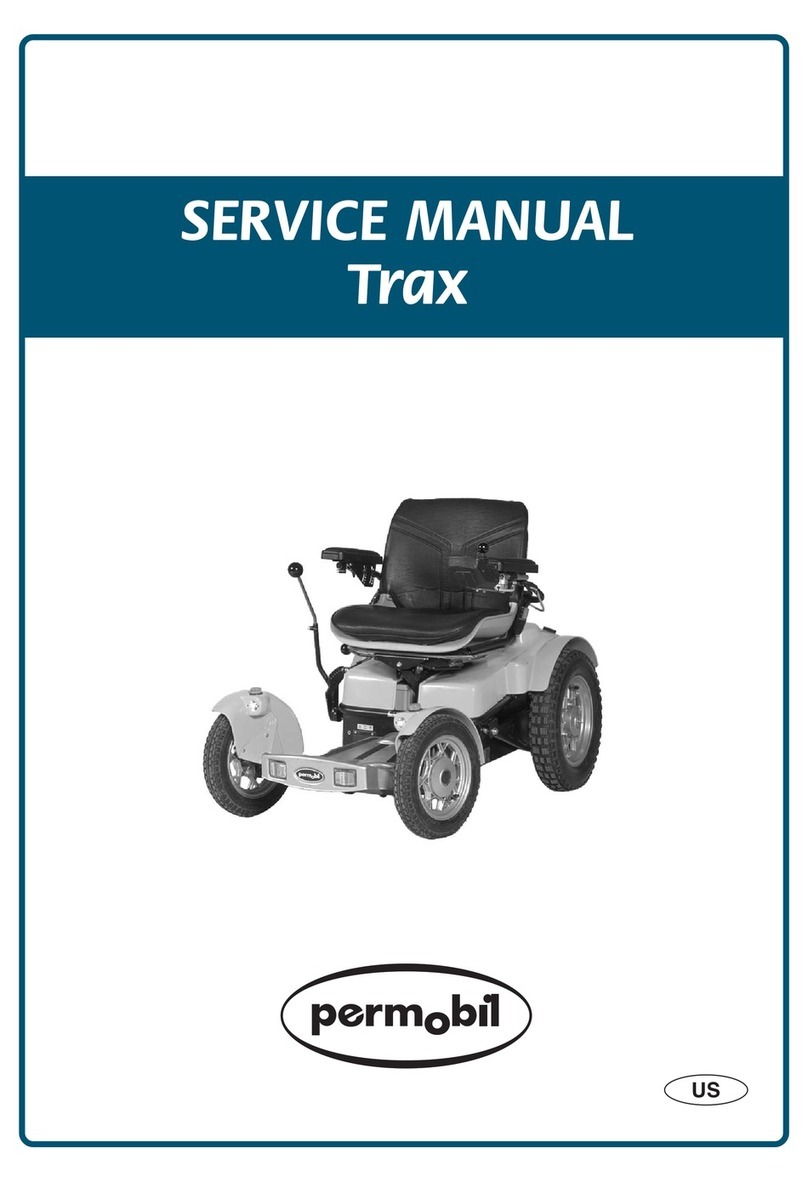 Permobil Trax Service manual