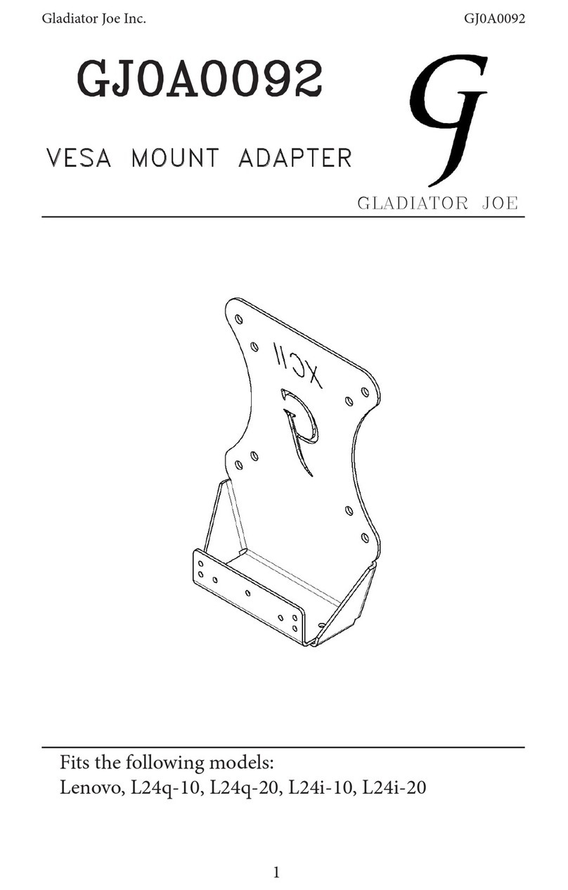 Gladiator Joe GJ0A0092 User manual