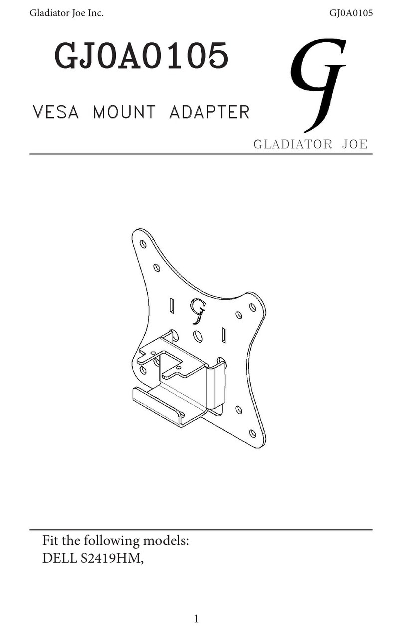Gladiator Joe GJ0A0105 User manual