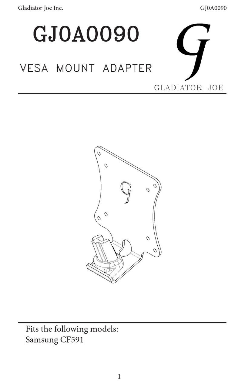 Gladiator Joe GJ0A0090 User manual Gladiator Joe GJ0A0090 User manual