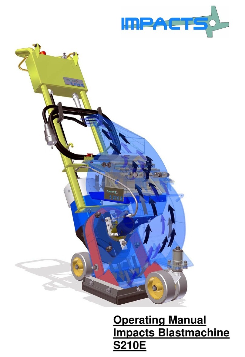 Impacts S210E operating manual