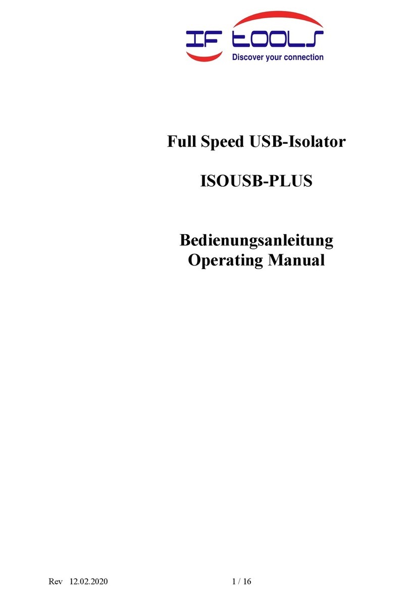 IFTOOLS ISOUSB-PLUS operating manual