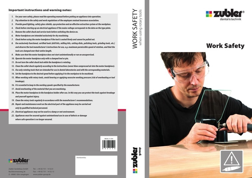 Zubler VARIOstar Series User manual