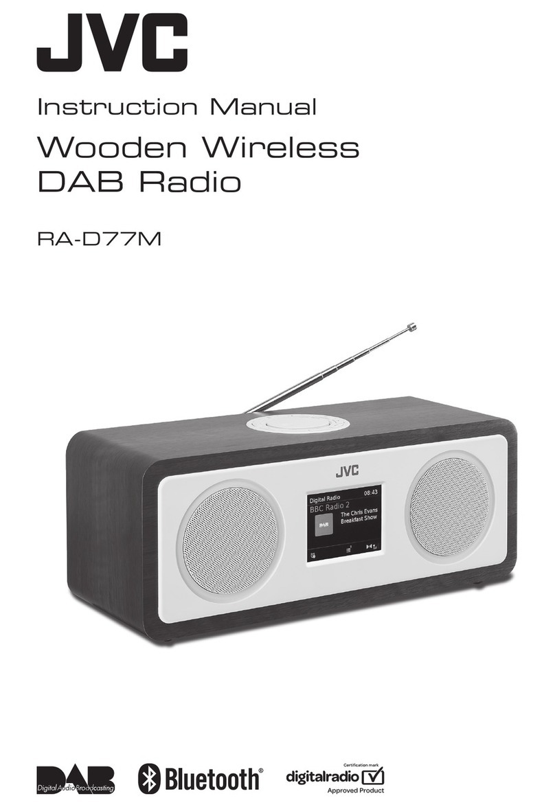 JVC RA-D77M User manual