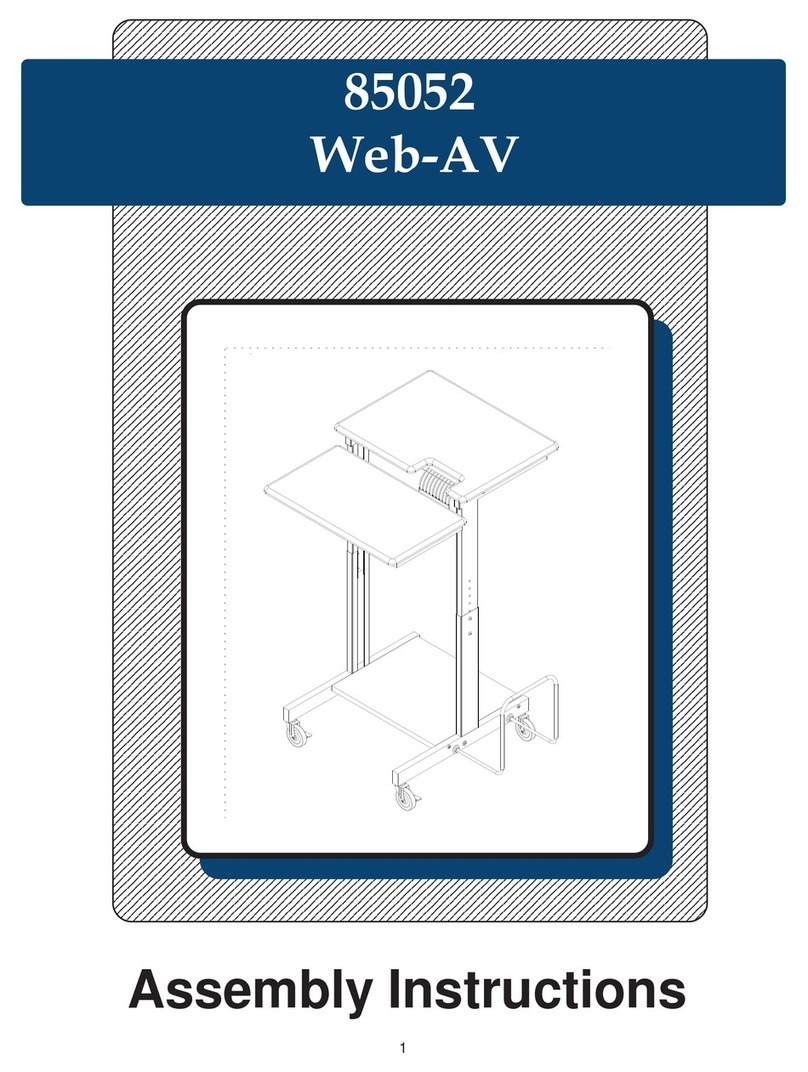 Balt 85052 Web-AV Assembly instructions
