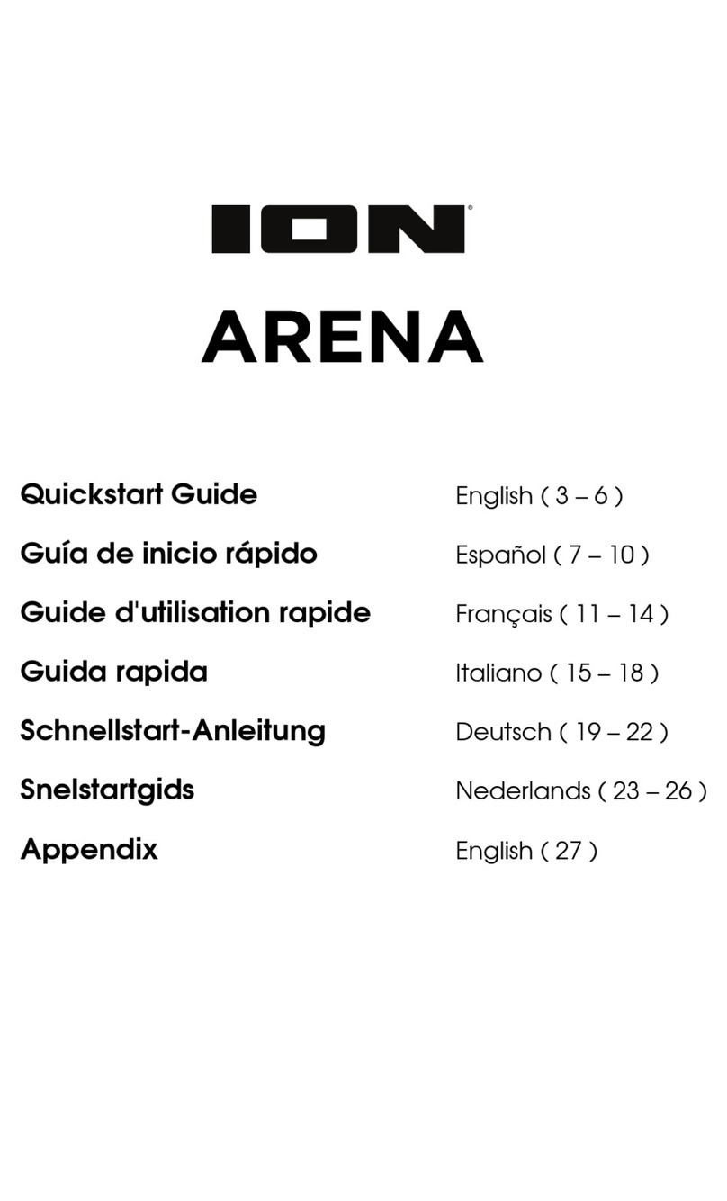 ION ARENA User manual