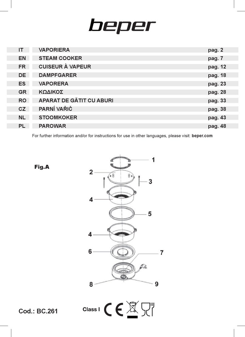 Beper BC.261 Quick guide