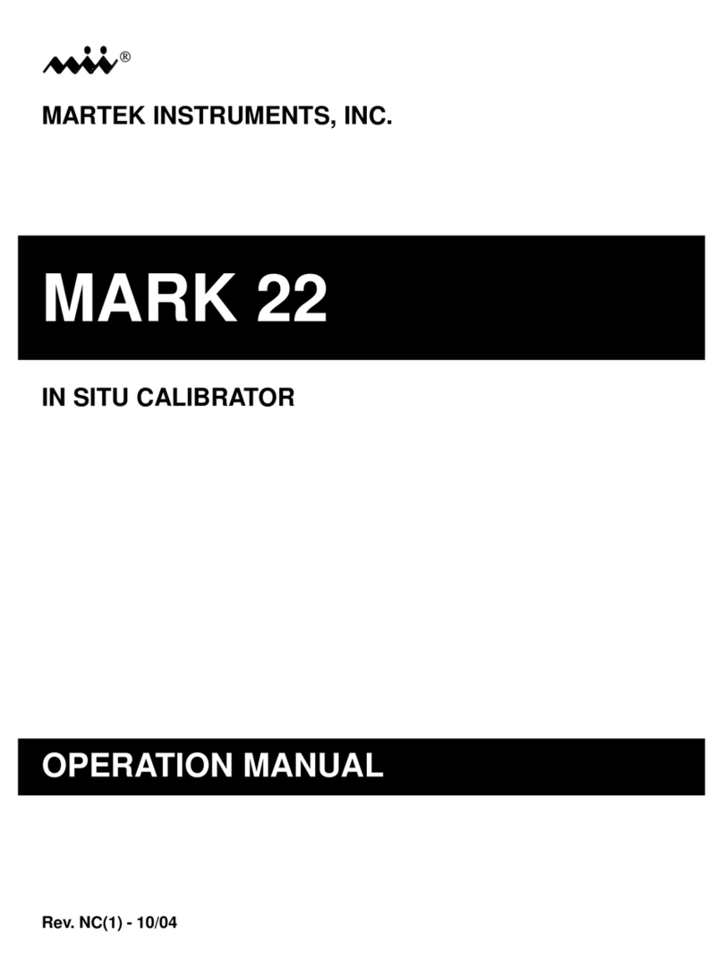 Martek MARK 22 Operation manual
