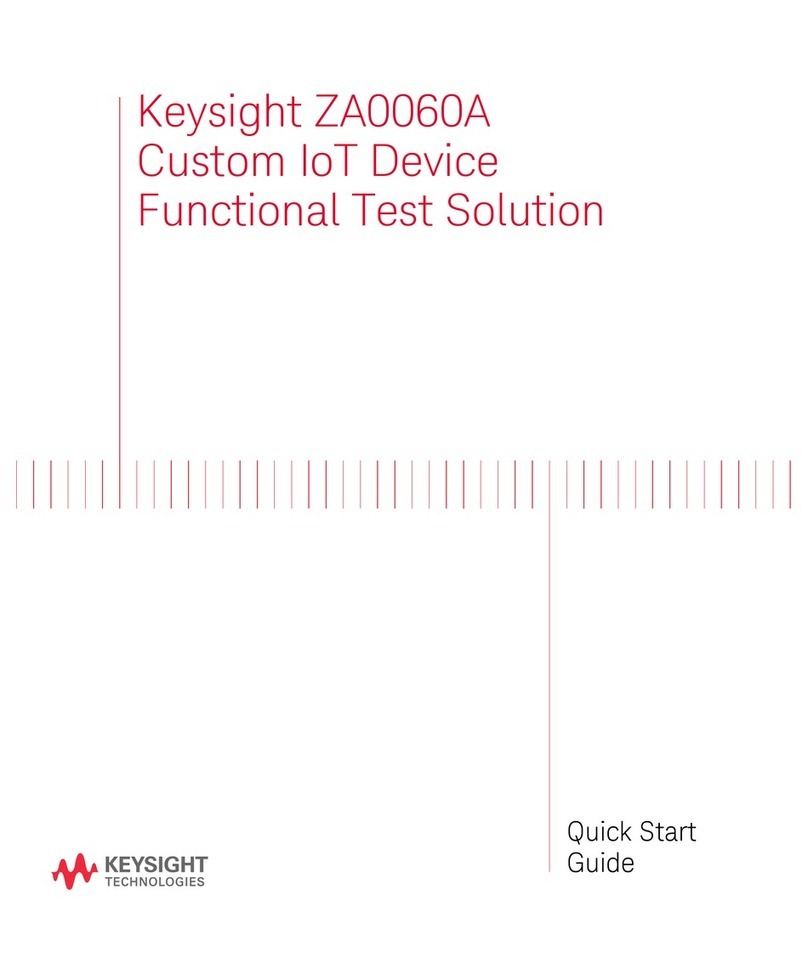 Keysight Technologies ZA0060A User manual
