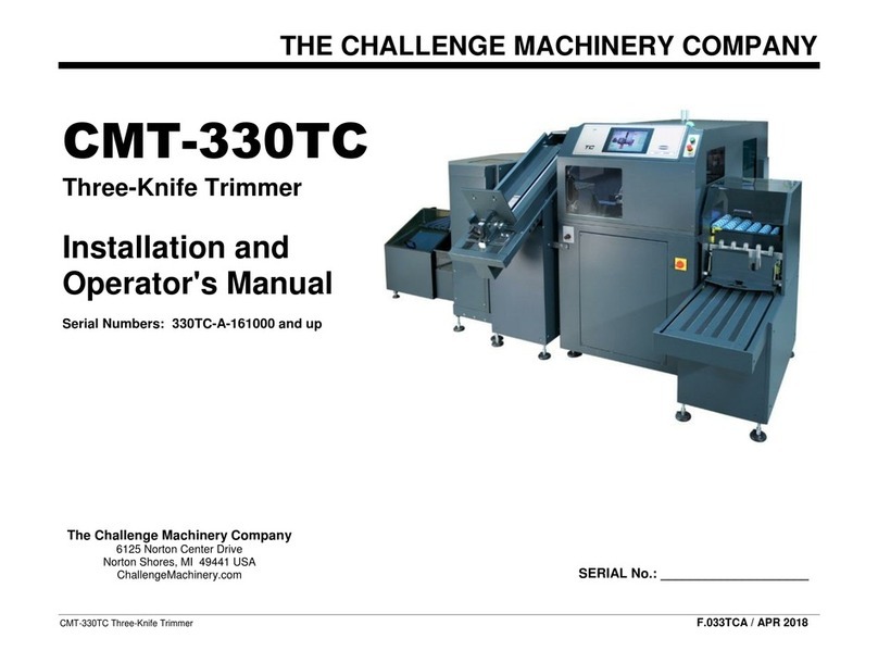 Challenge CMT-330TC Setup guide