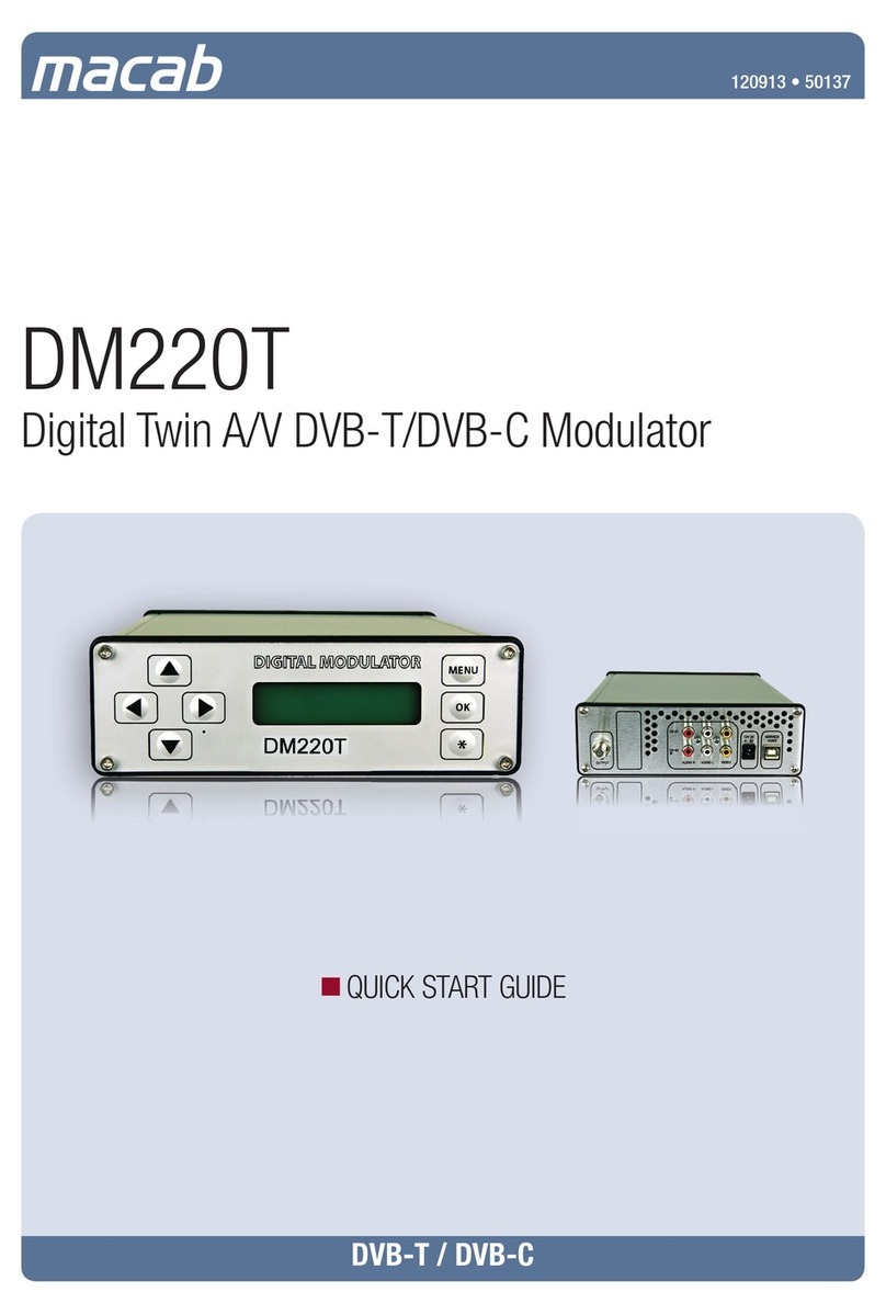 Macab DM220T quick start guide