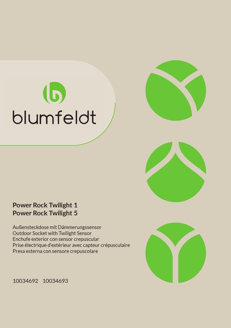 Blumfeldt Power Rock Twilight 1 User manual