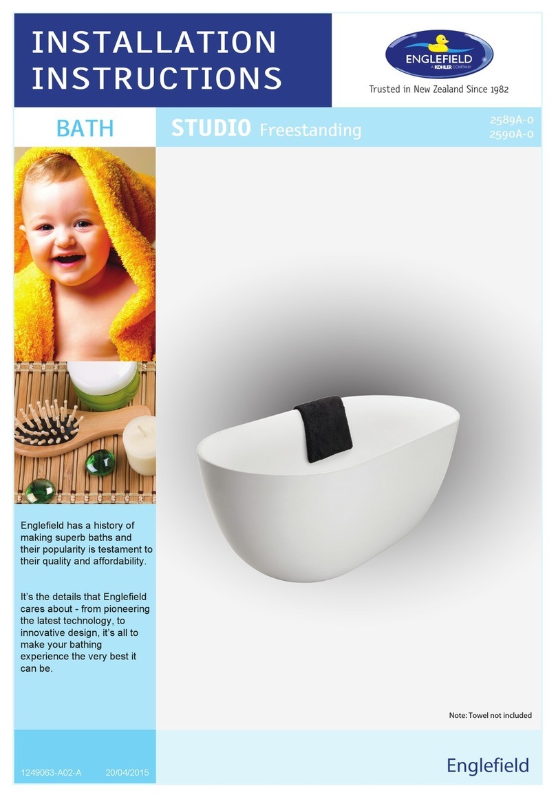 Englefield Studio 1500 installation instructions