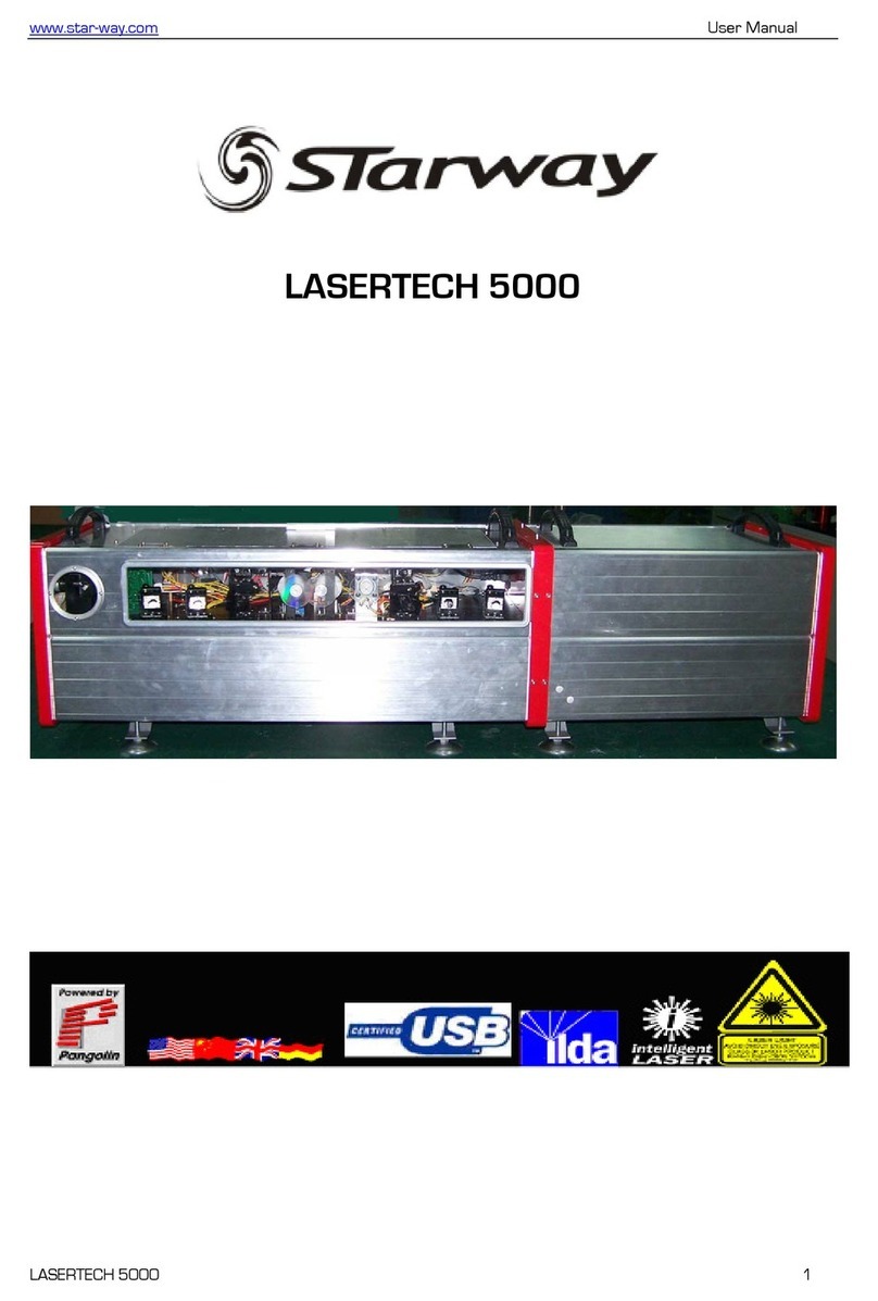 Starway LASERTECH 5000 User manual