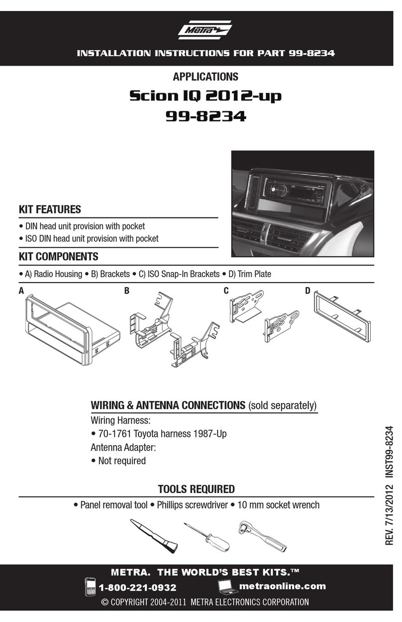 Metra Electronics 99-8234 User manual Metra Electronics 99-8234 User manual