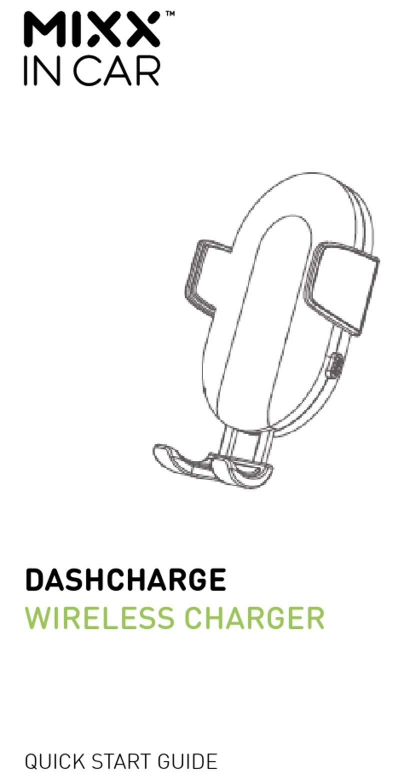 Bayan Audio Mixx In Car DASHCHARGE quick start guide