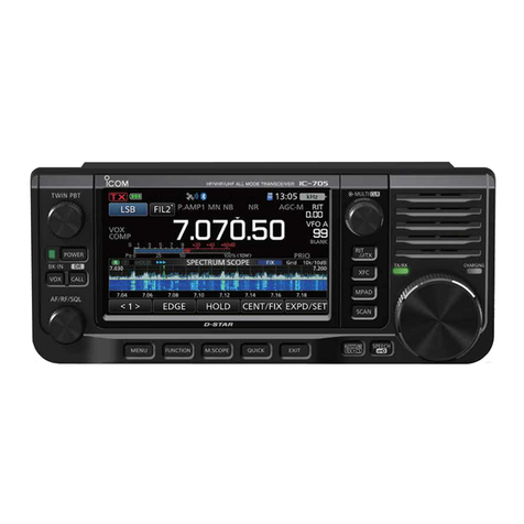 Icom IC-705 Installation guide