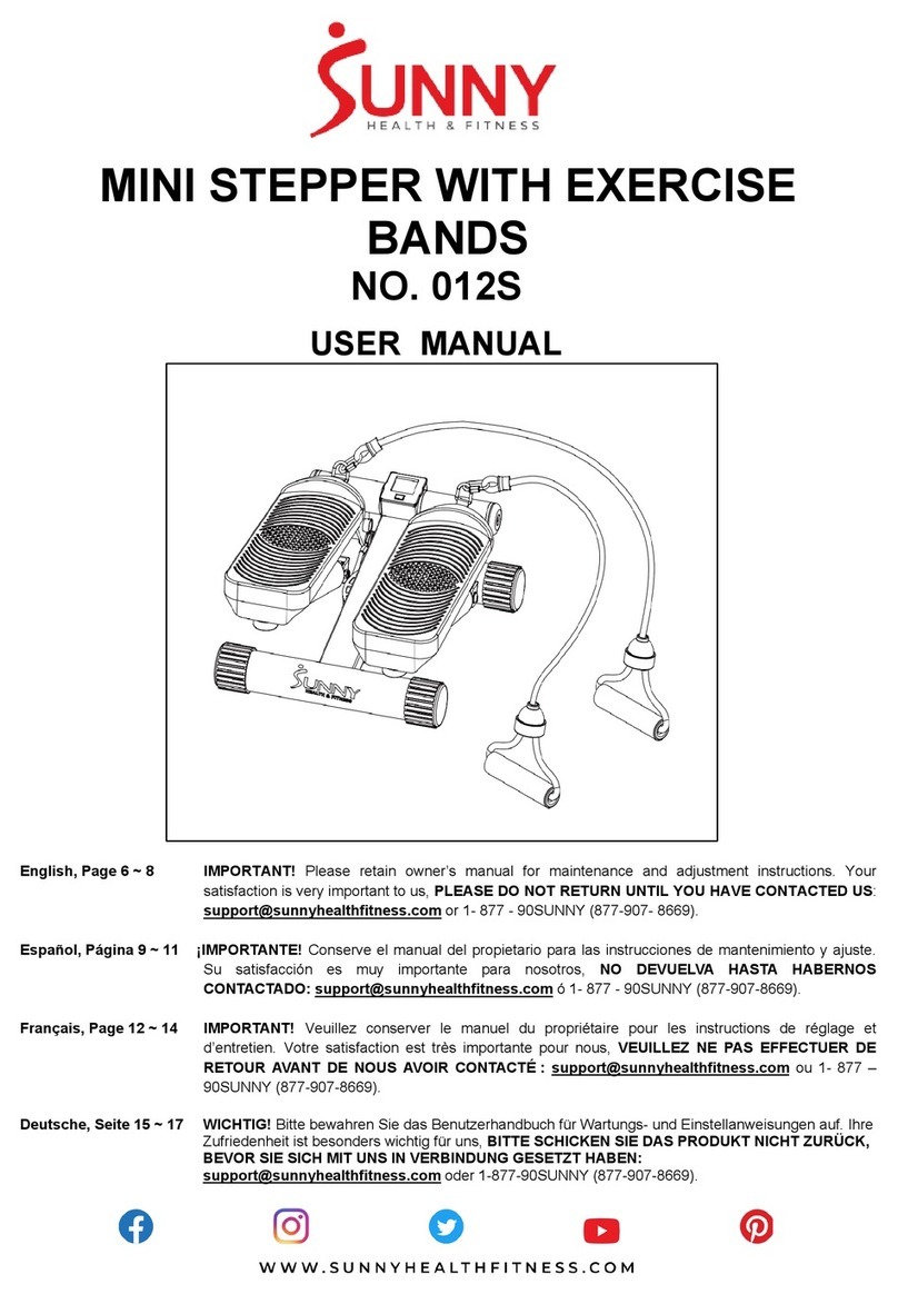 Sunny 012S User manual