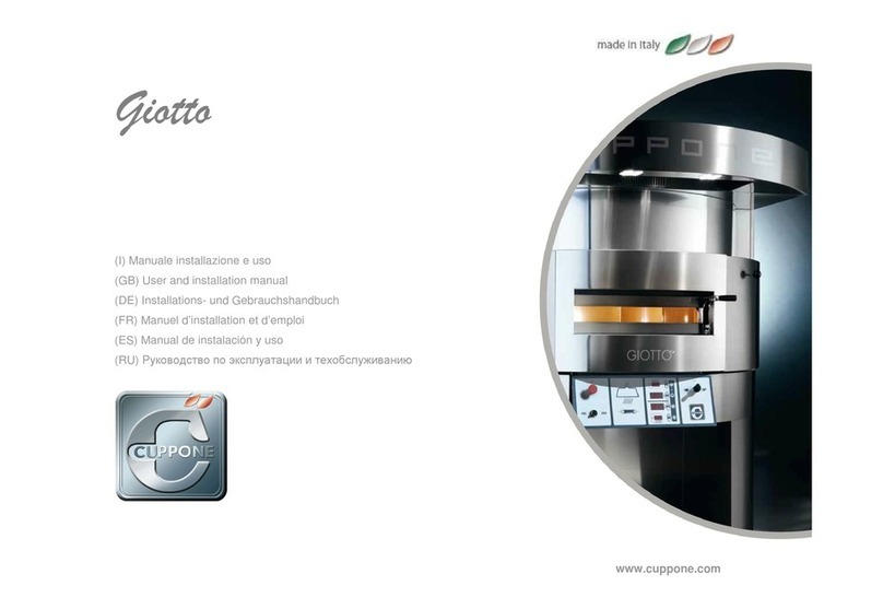 Cuppone Giotto 140911AR04 User and installation manua