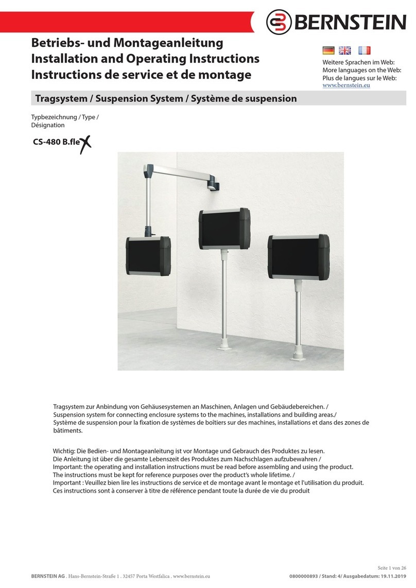BERNSTEIN CS-480 User manual
