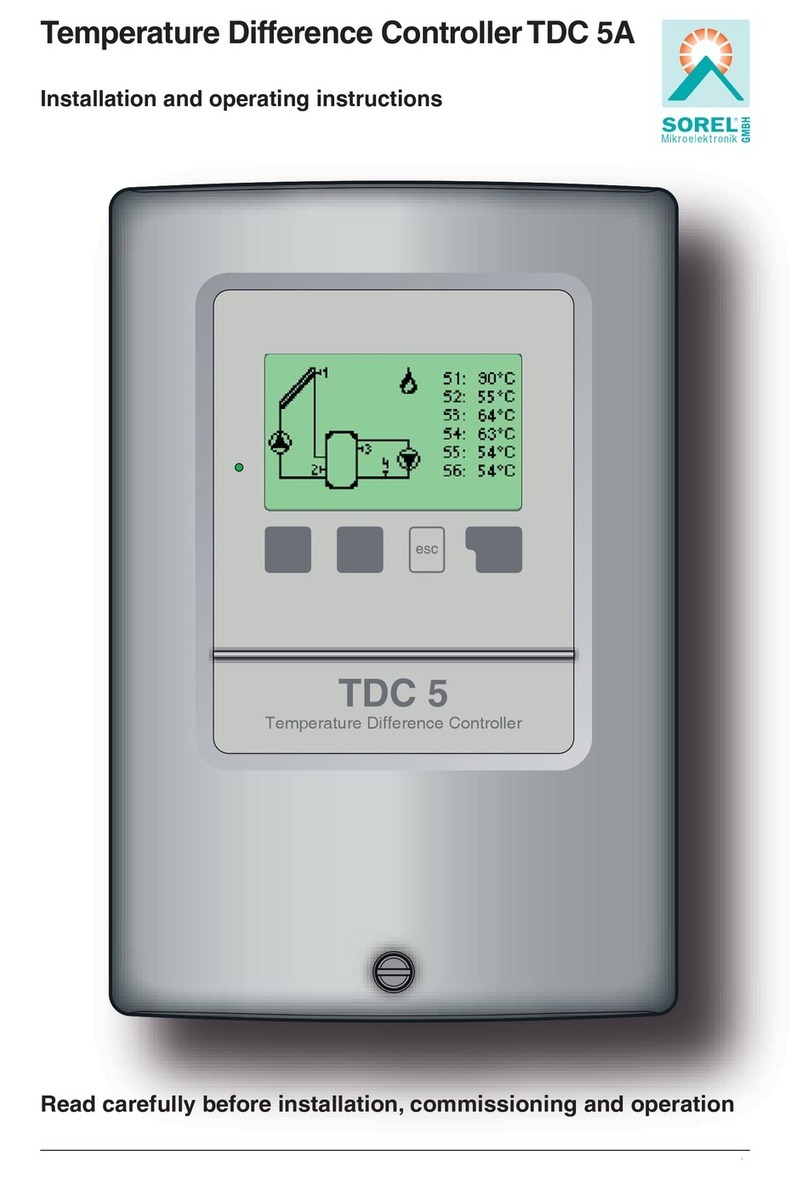Sorel TDC 5A User manual