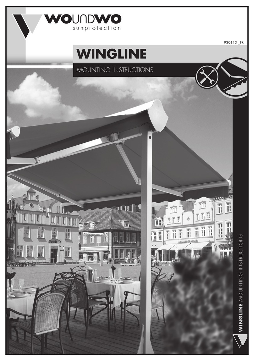 woundwo WINGLINE Mounting instructions