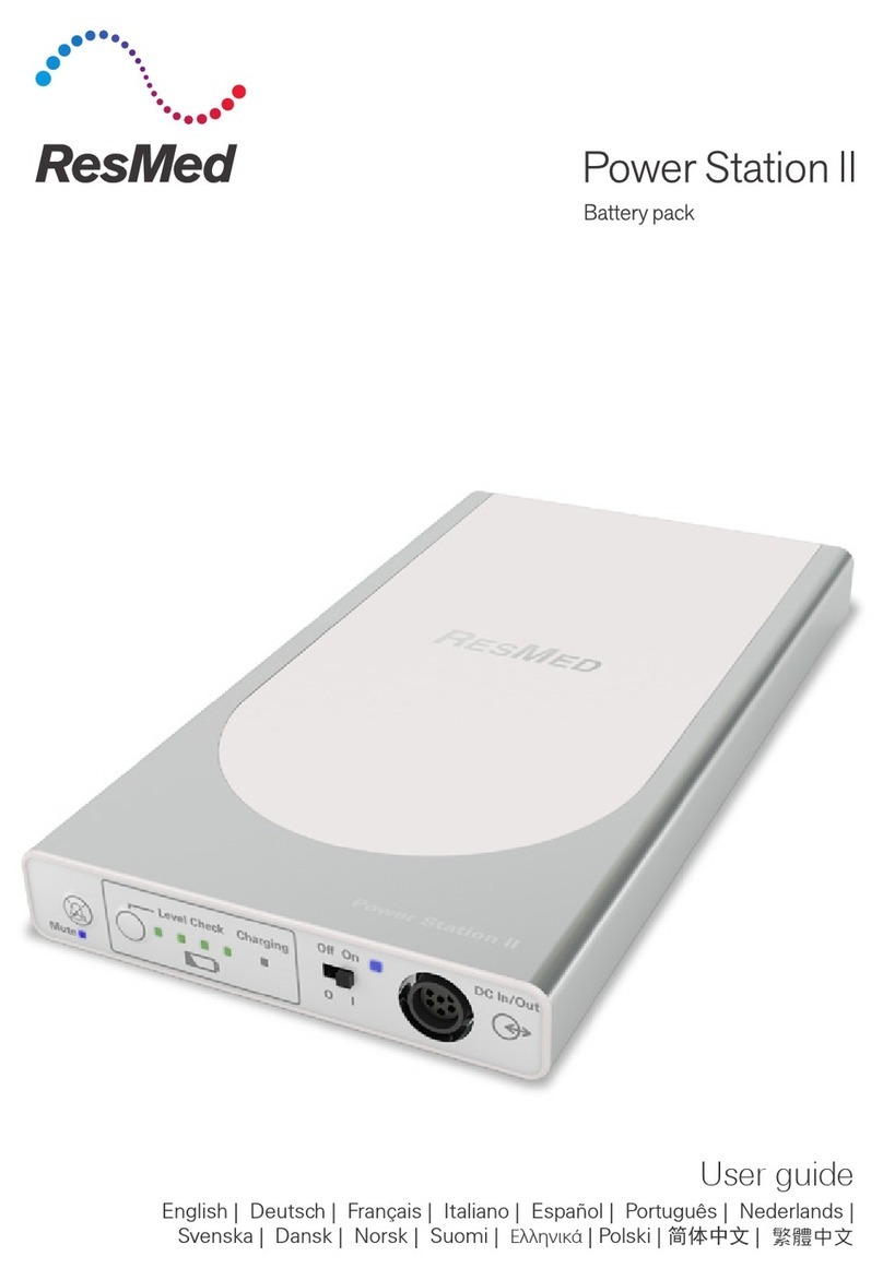 ResMed Power Station II user guide